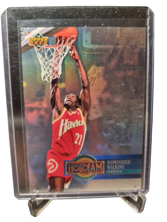 1994 Upper Deck #H1 Dominique Wilkins Holojam Hologram Card