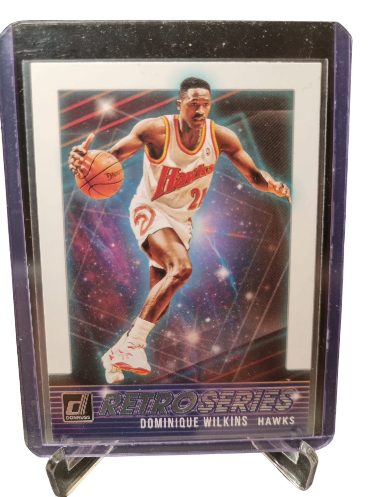 2021-22 Panini Donruss #20 Dominique Wilkins Retro Series