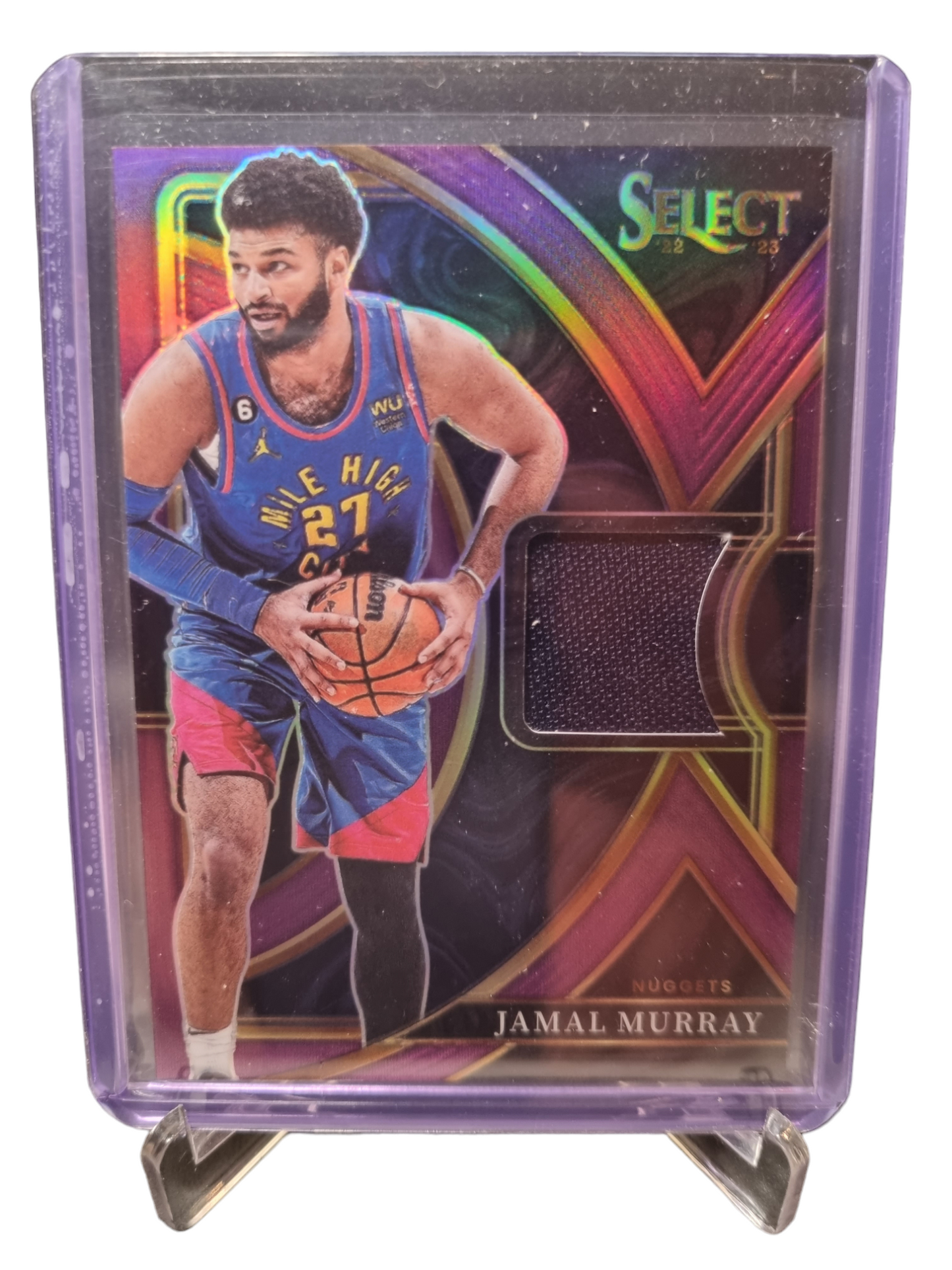 2022-23 Panini Select #SS-JM Jamal Murray Game Worn Patch 65/99