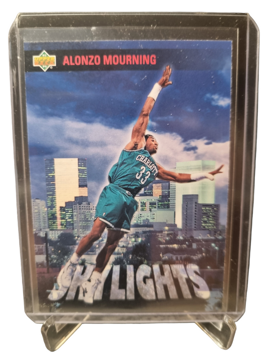 1993 Upper Deck #468 Alonzo Mourning Skylights