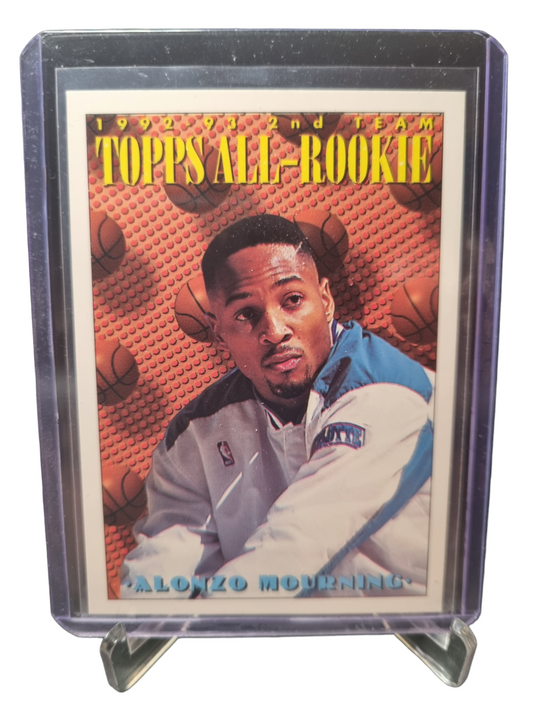1993 Topps #177 Alonzo Mourning Topps All Rookie