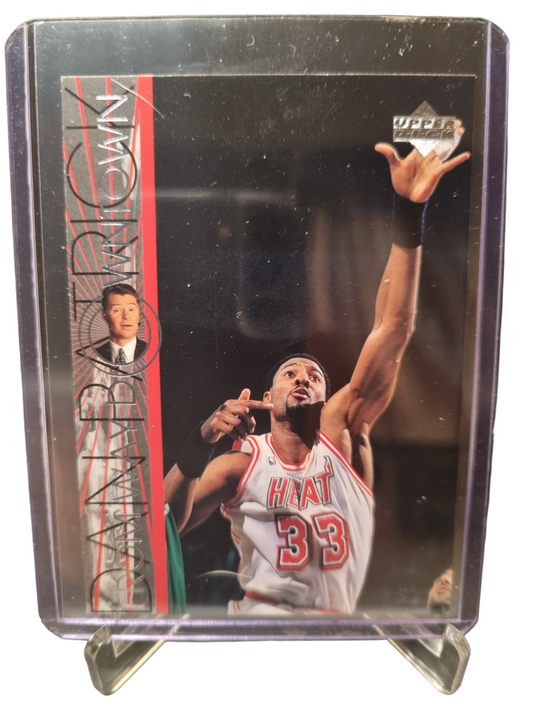 1997 Upper Deck #344 Alonzo Mourning From Way Down Town