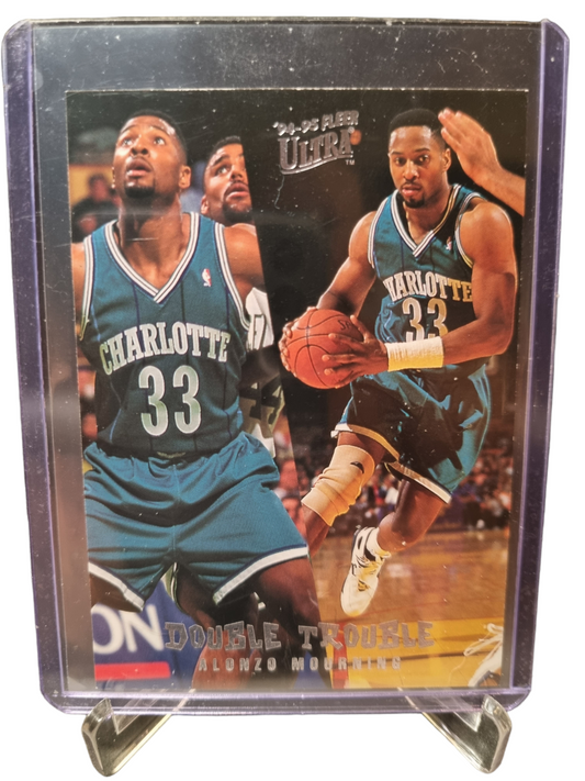 1994-95 Fleer Ultra #6 of 10 Alonzo Mourning Double Trouble