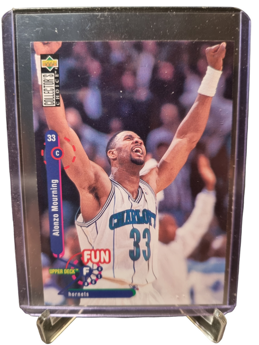 1995 Upper Deck #168 Alonzo Mourning Fun Facts