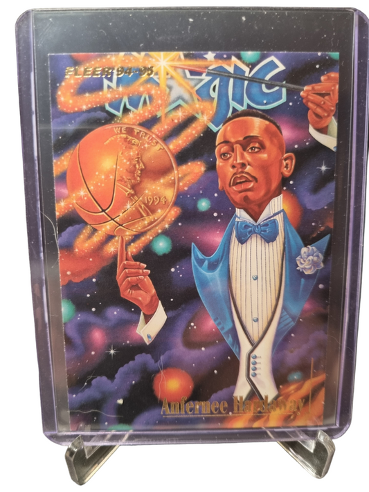 1994-95 Fleer #8 of 9 Anfernee Hardaway Magic Man Illustration