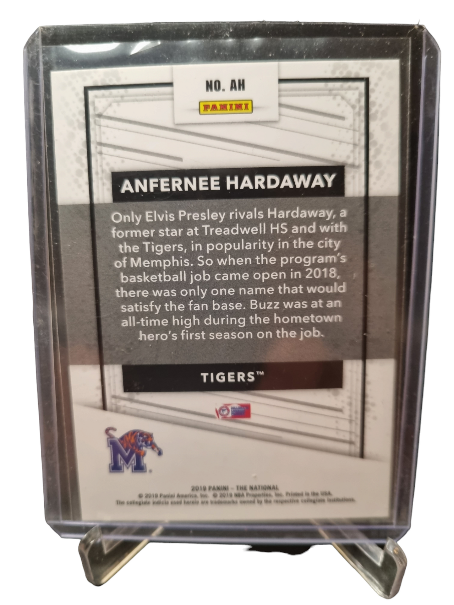 2019 Panini The National #NO.AH Anfernee Hardaway