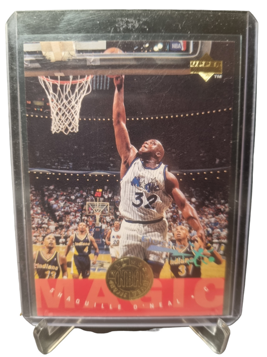 1995 Upper Deck #173 Shaquille O'Neal All Second Team Electric Court