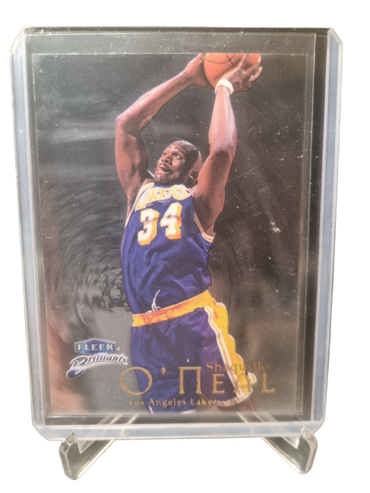 1999 Fleer #100 Shaquille O'Neal Fleer Brilliants