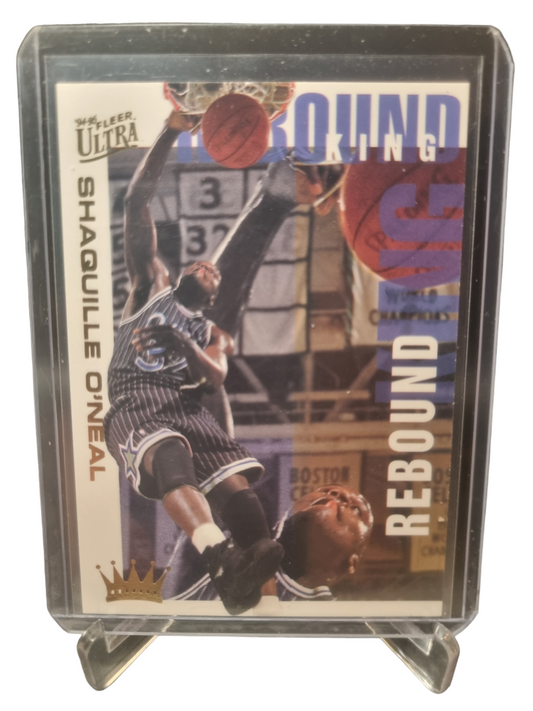 1994-95 Fleer Ultra #7 of 10 Shaquille O'Neal Rebound King