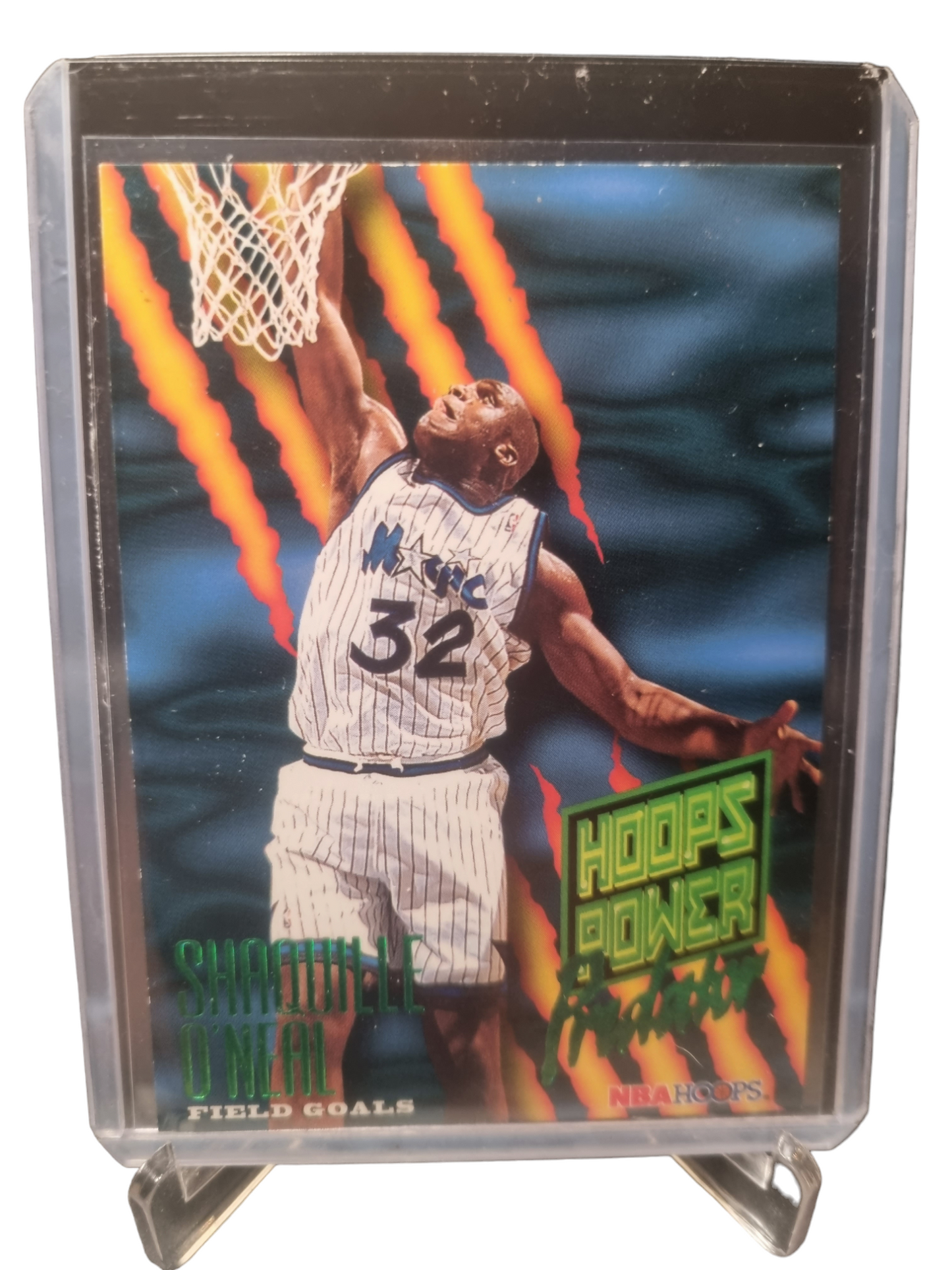 1995 Hoops #P-3 Shaquille O'Neal Hoops Power Predator