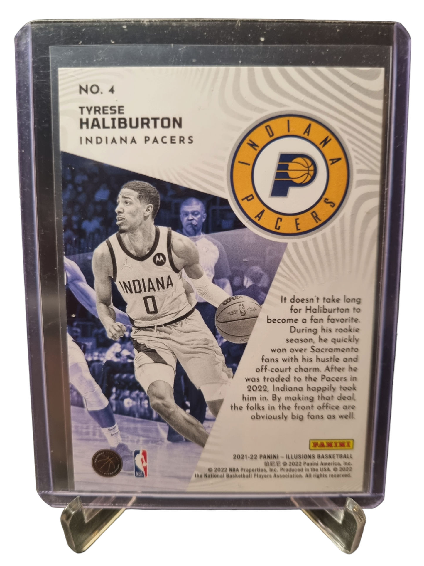 2021-22 Panini Illusions #4 Tyrese Haliburton Franchise Favorites