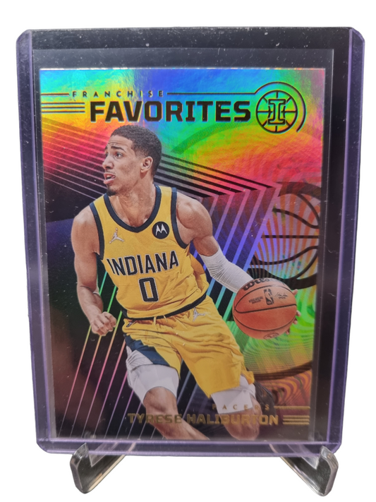 2021-22 Panini Illusions #4 Tyrese Haliburton Franchise Favorites