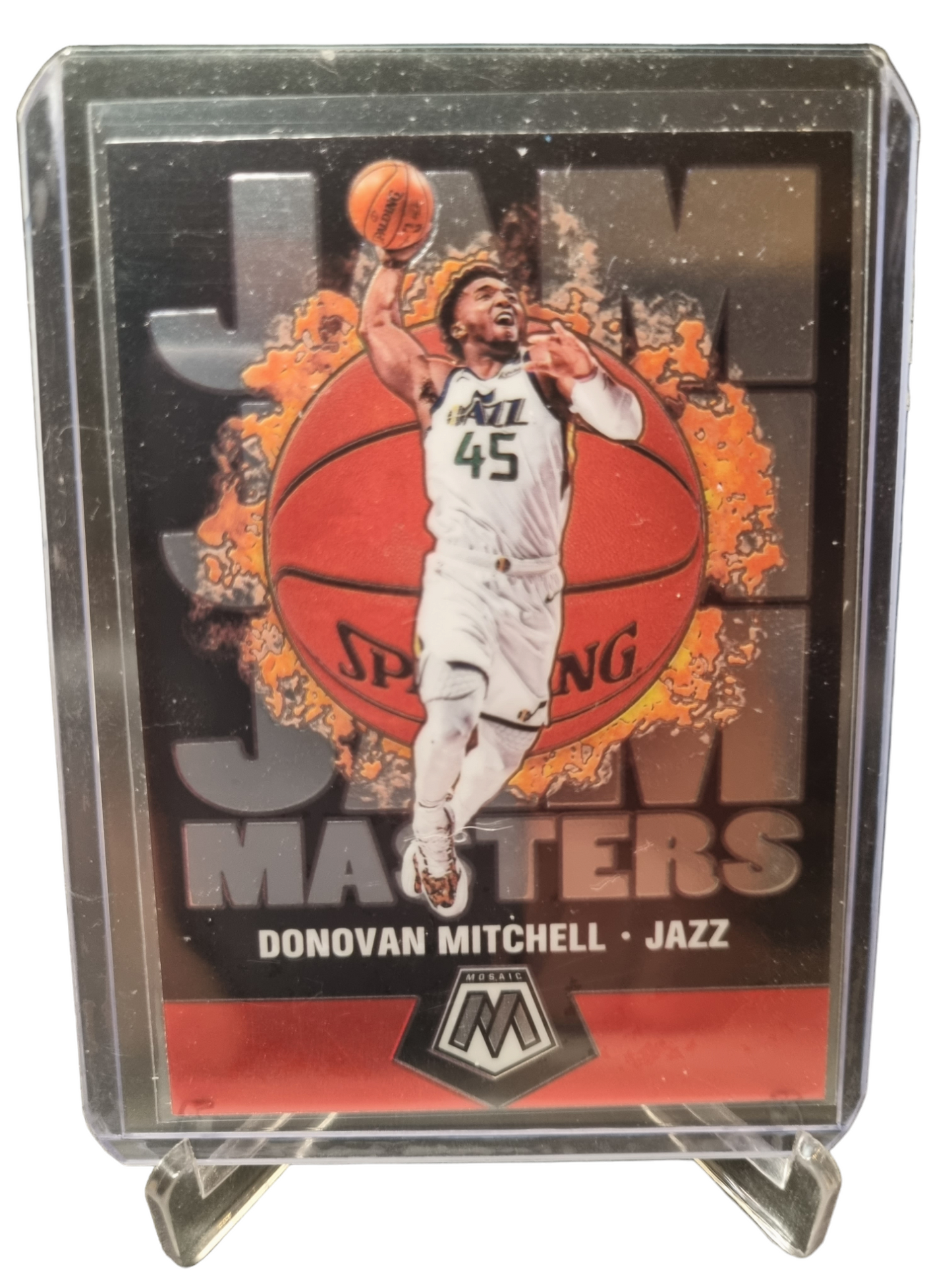 2019-20 Panini Mosaic #7 Donovan Mitchell Jam Masters