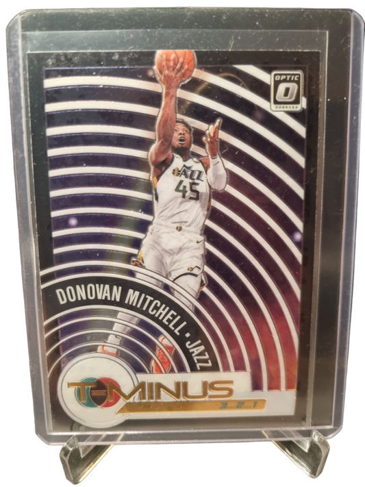 2020-21 Panini Donruss Optic #6 Donovan Mitchell T-Minus 3 2 1