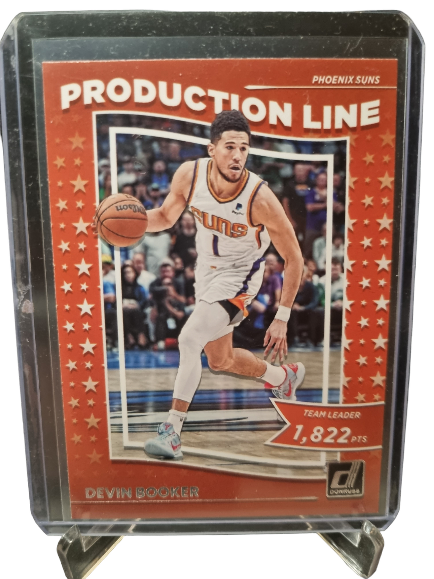 2022-23 Panini Donruss #8 Devin Booker Production Line