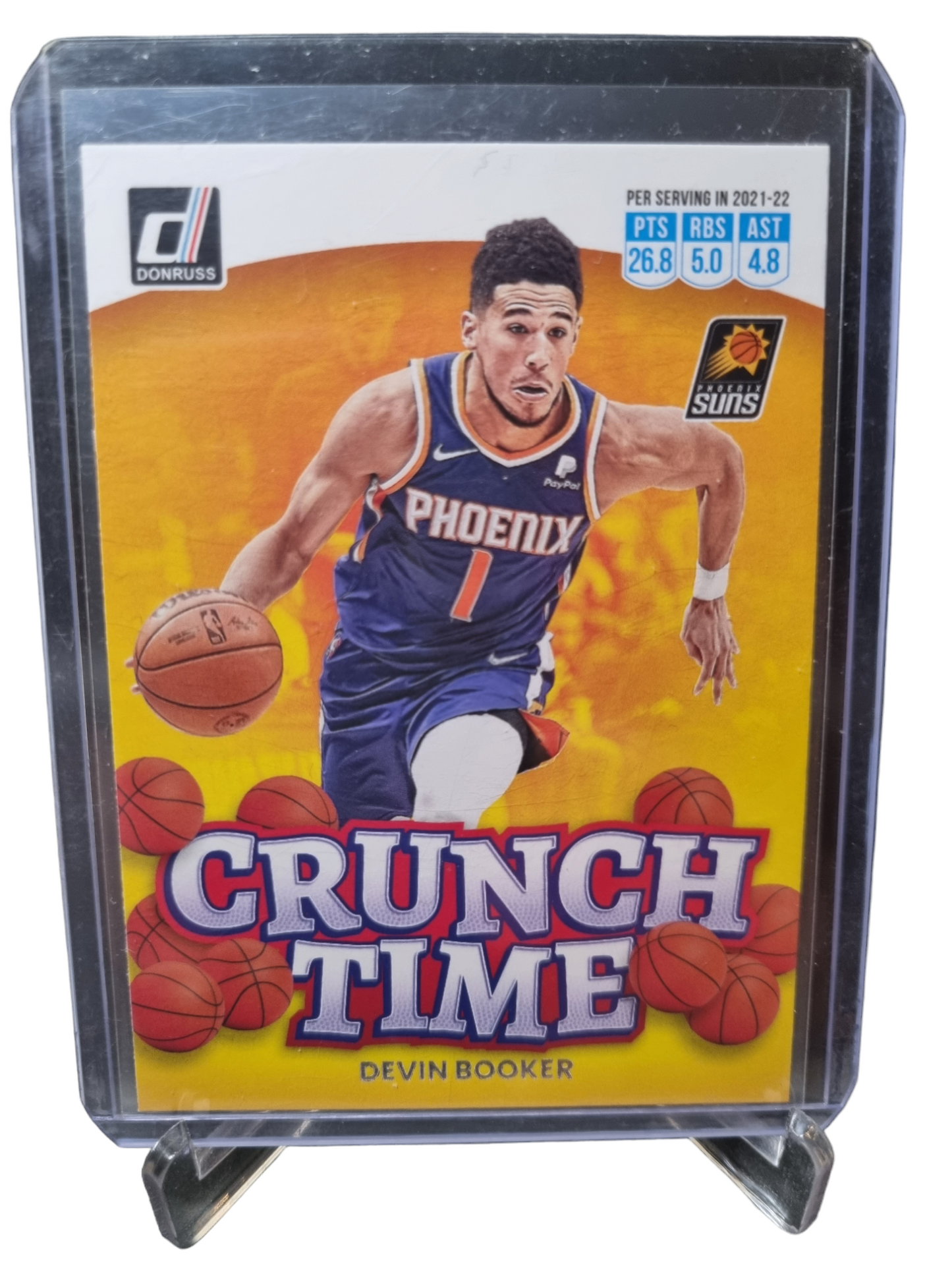 2022-23 Panini Donruss #13 Devon Booker Crunch Time