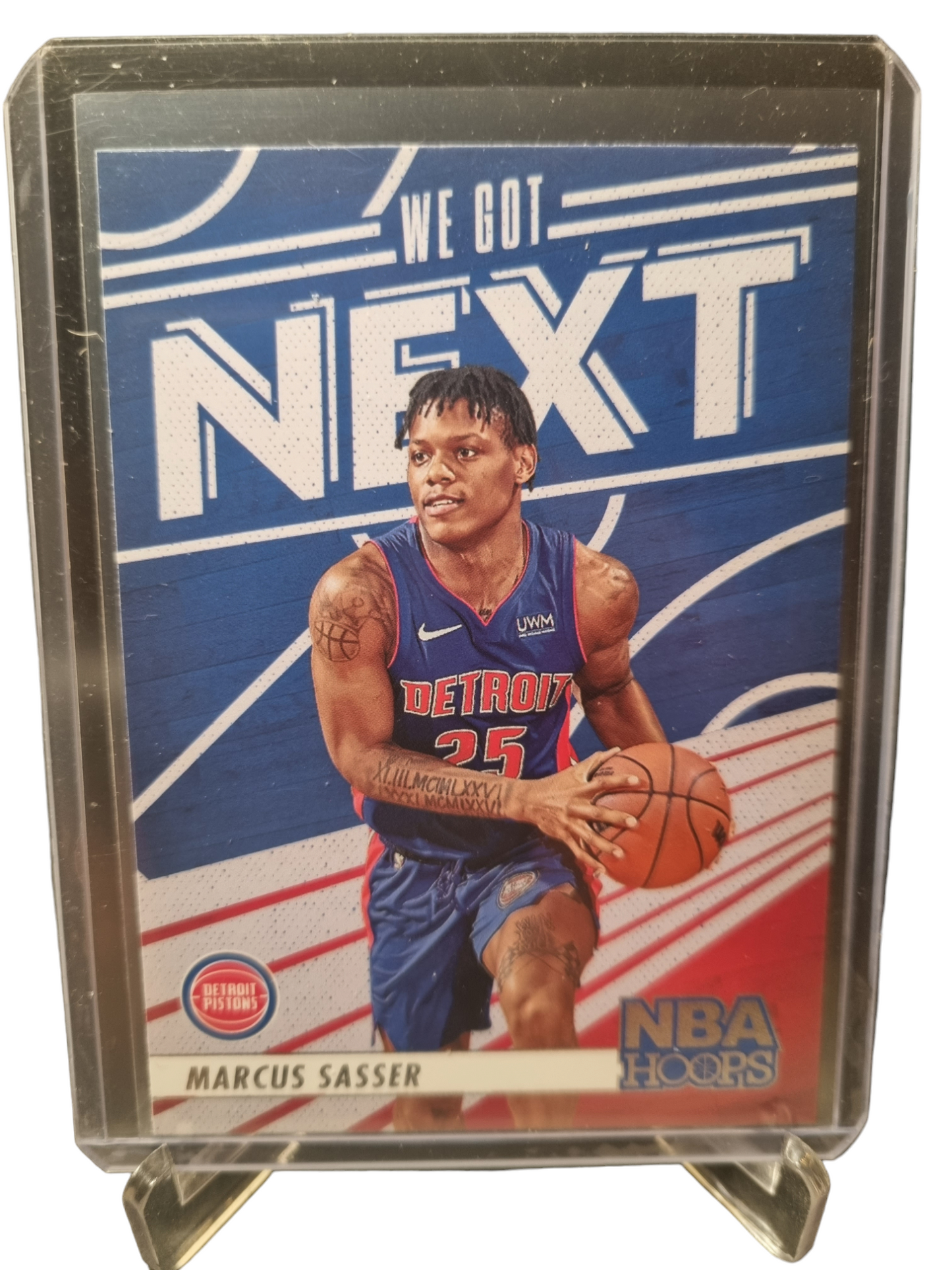 2023-24 Hoops #260 Marcus Sasser Rookie Card We Got Next