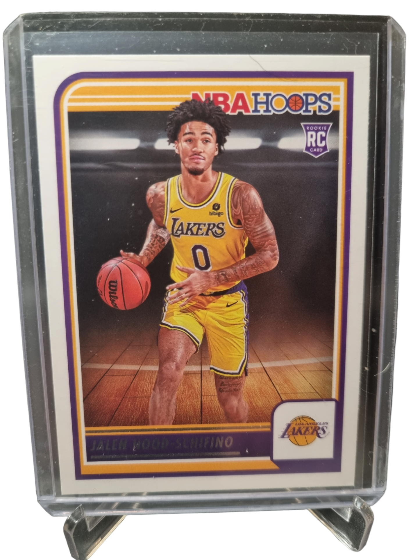 2023-24 Hoops #238 Jalen Hood-Schifino Rookie Card