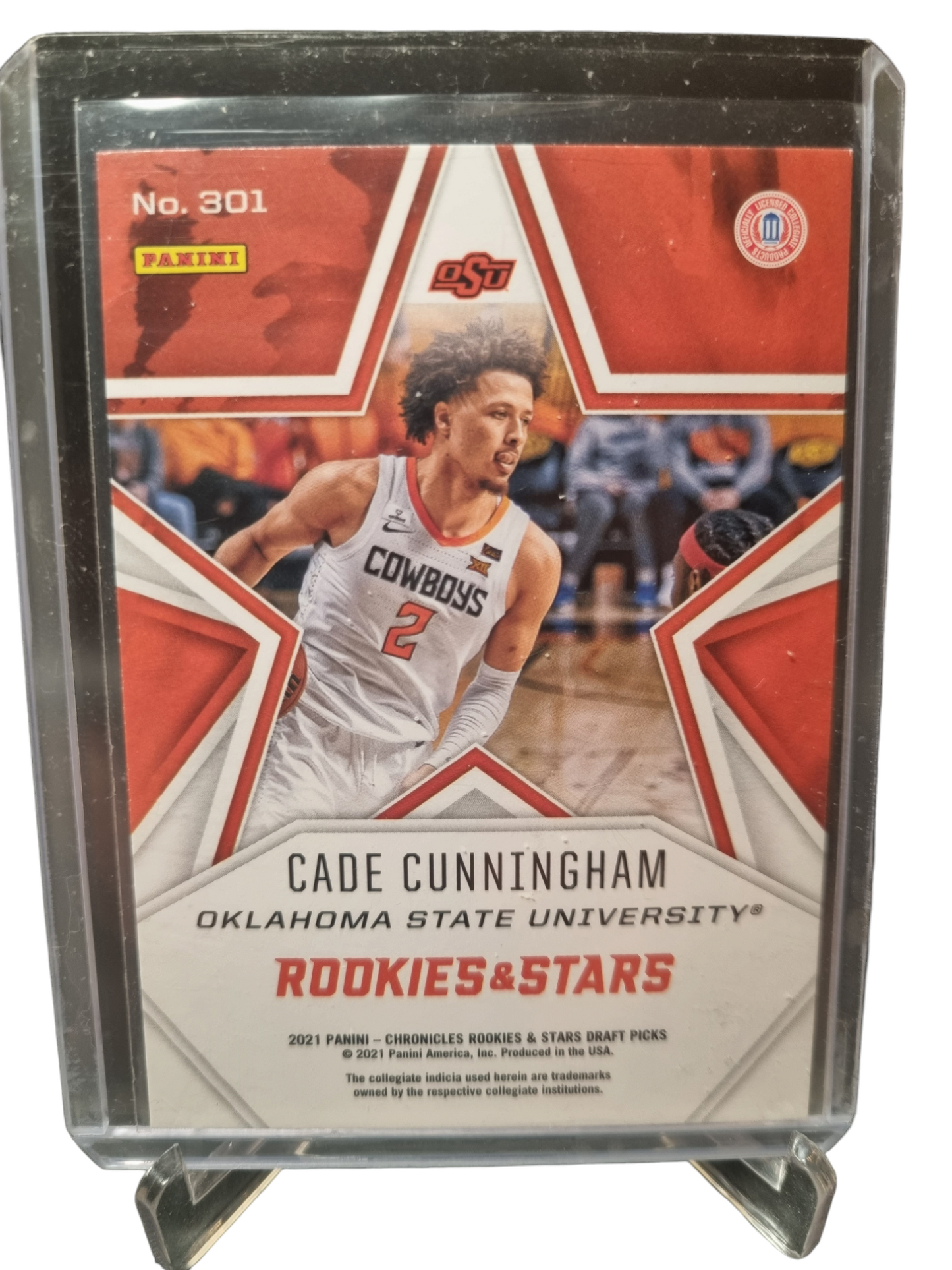 2021-22 Panini Chronicles Rookies And Stars #301 Cade Cunningham Rookie Card