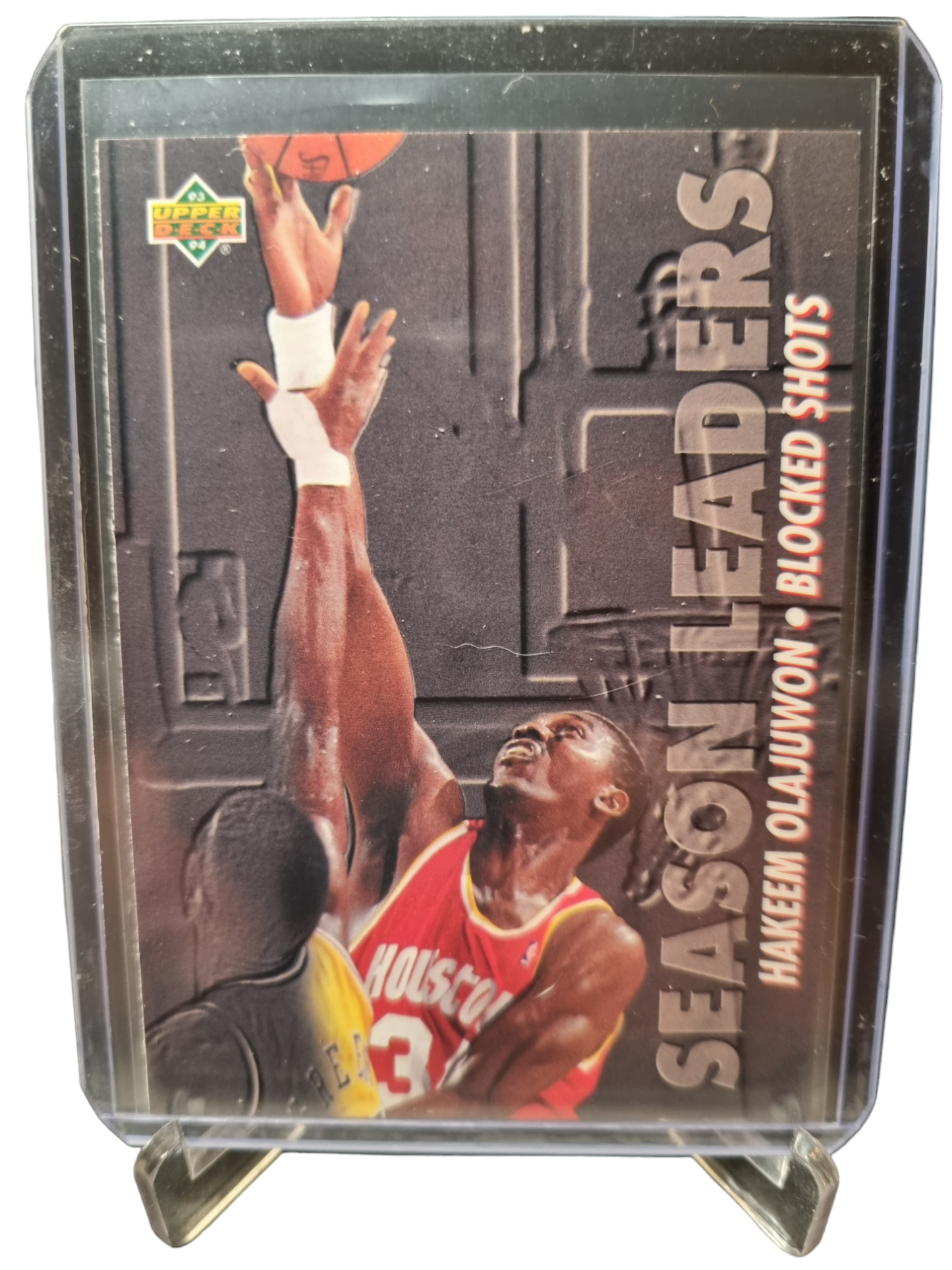 1993 Upper Deck #170 Hakeem Olajuwon Season Leaders