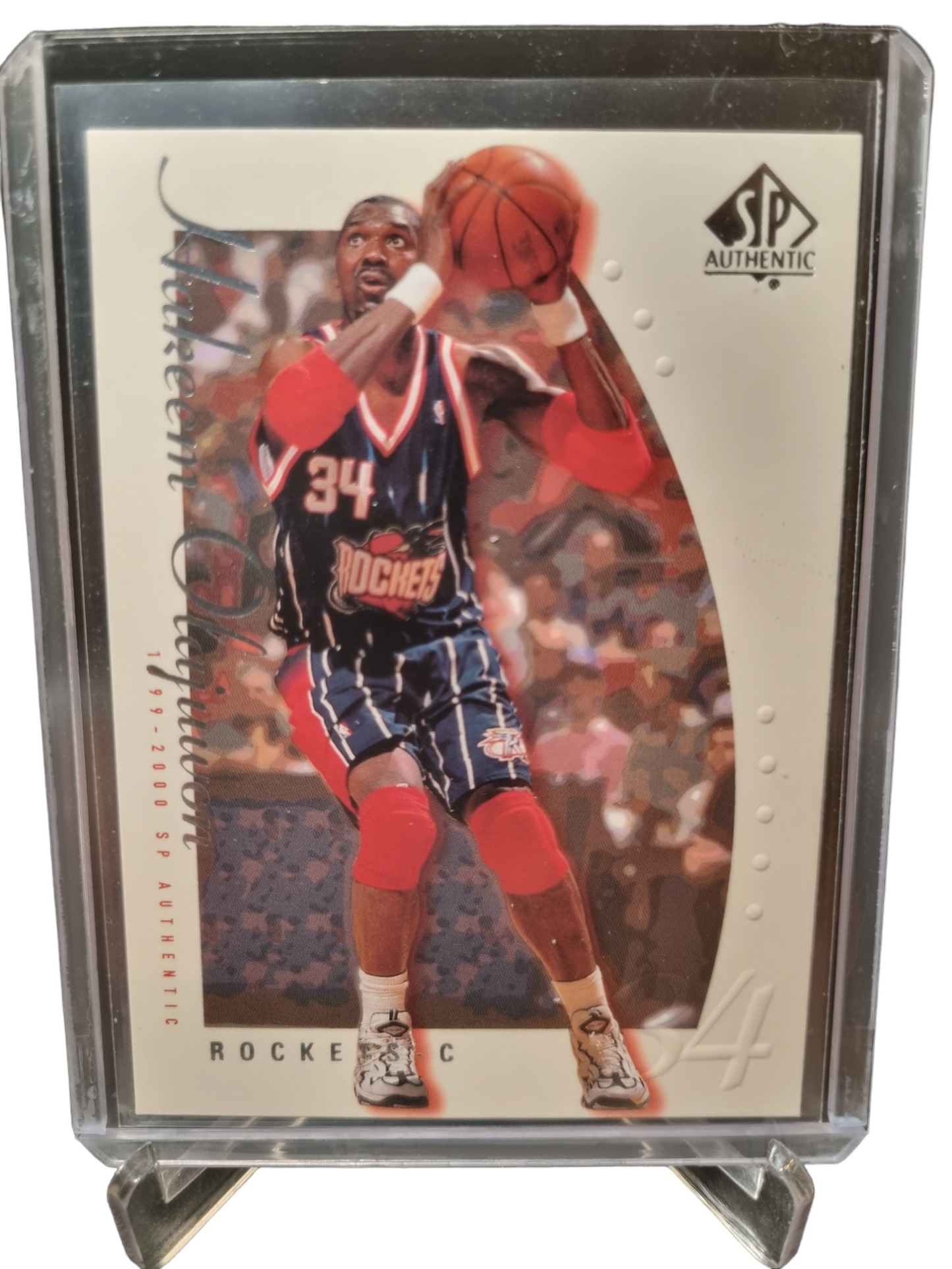 2000 Upper Deck #130 Hakeem Olajuwon SP Authentic