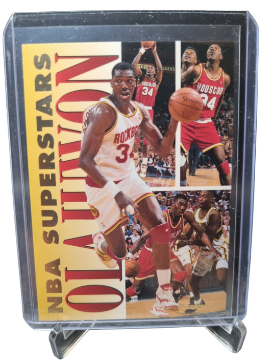 1994 Fleer #15 of 20 Hakeem Olajuwon NBA Superstars