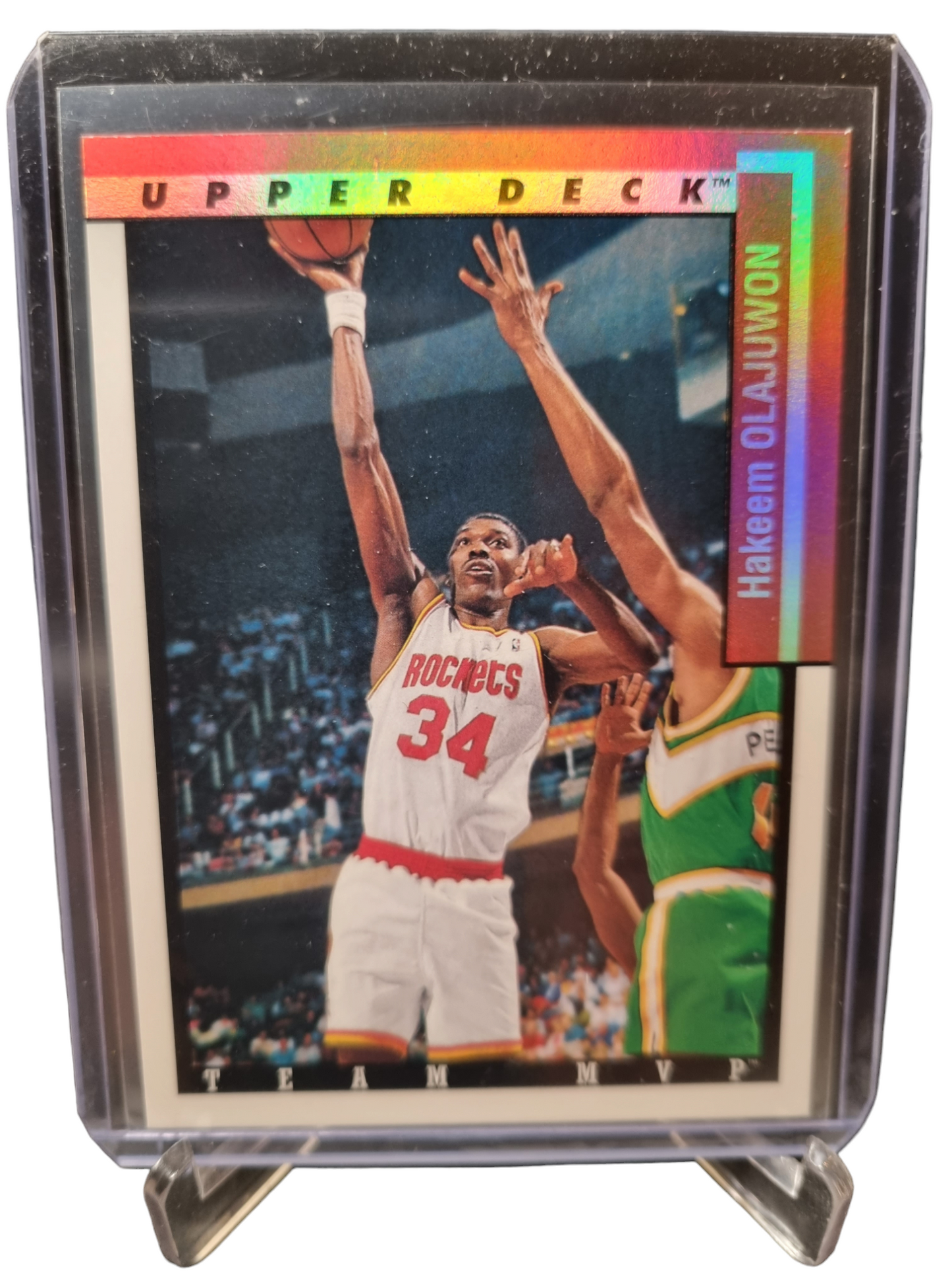 1993 Upper Deck #TM10 Hakeem Olajuwon Team MVP