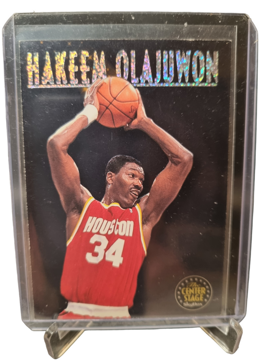 1993 Skybox #CS6 Hakeem Olajuwon The Center Stage