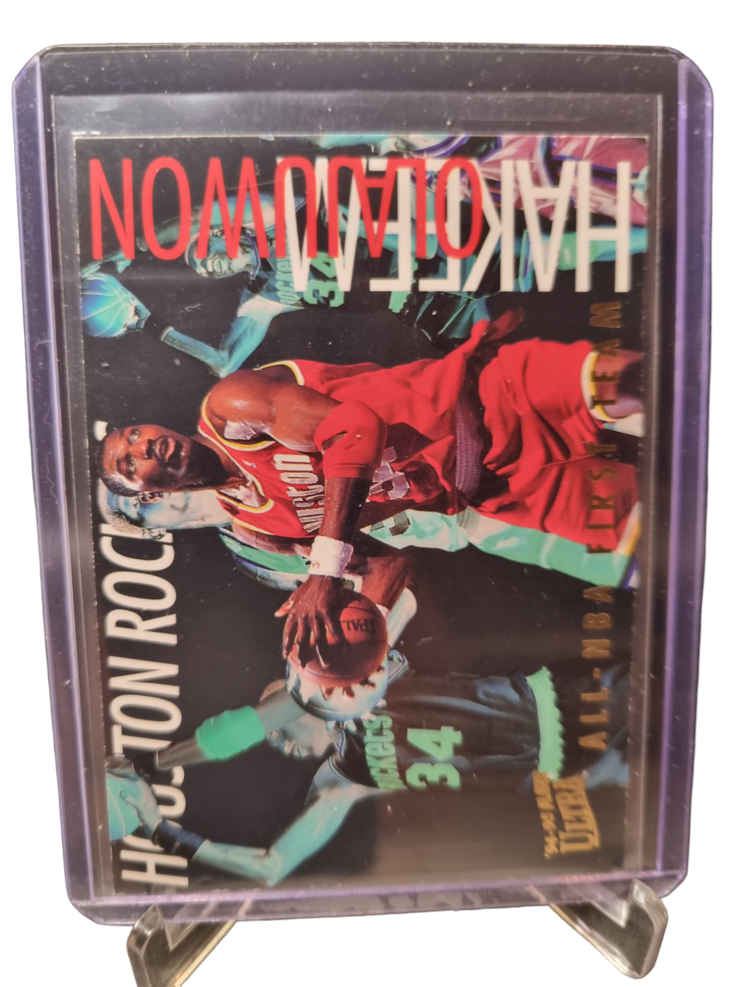 1994-95 Fleer Ultra #2 of 15 Hakeem Olajuwon All-NBA First Team