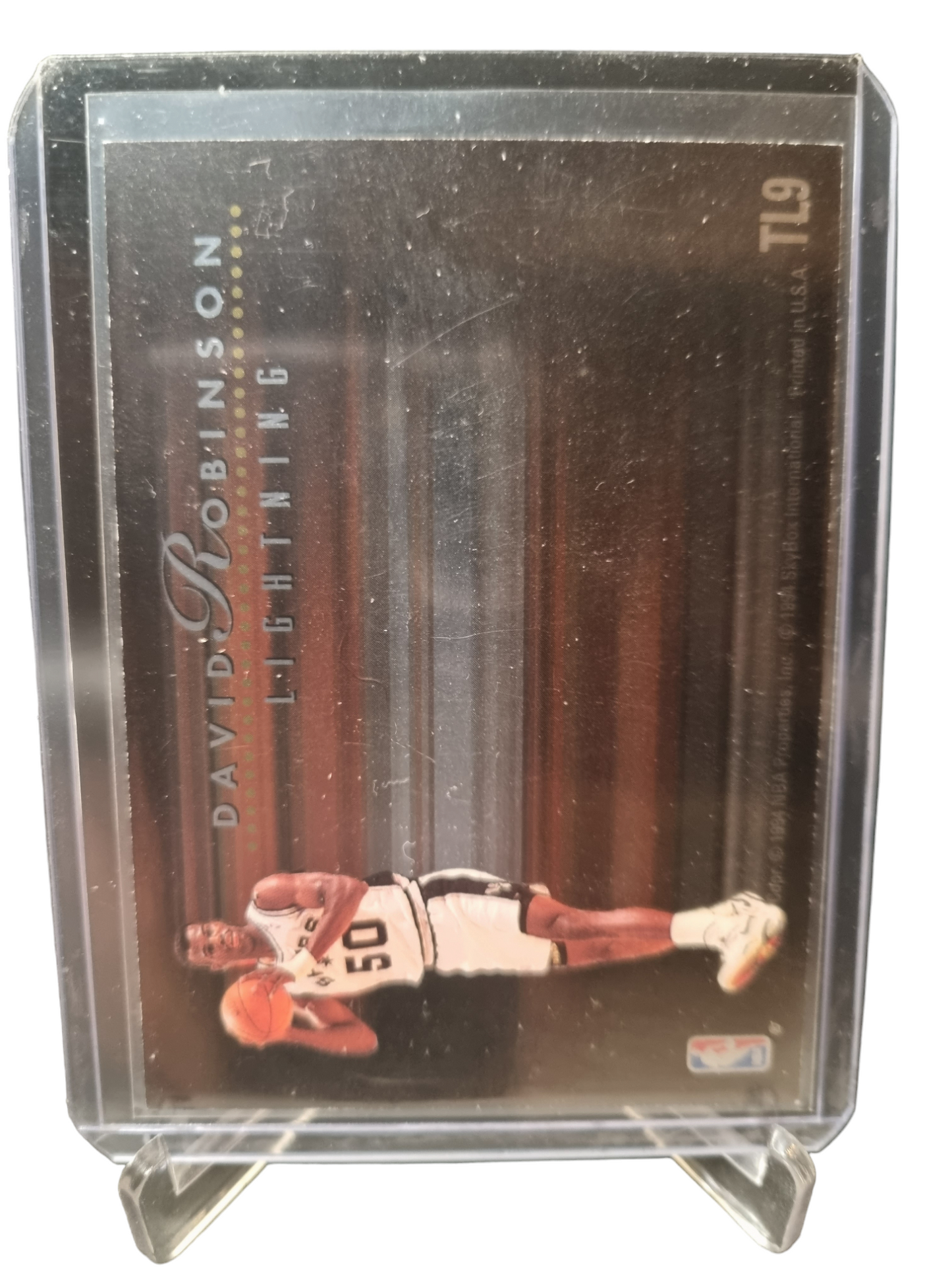 1993-94 Skybox Premium #TL9 Dennis Rodman Thunder David Robinson Lightning