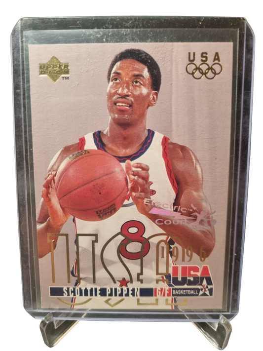 1996 Upper Deck #322 Scottie Pippen USA Basketball 1996 Electric Court