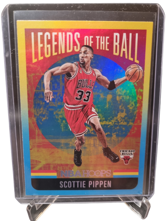 2020-21 Panini Hopps #1 Scottie Pippen Legends Of The Ball
