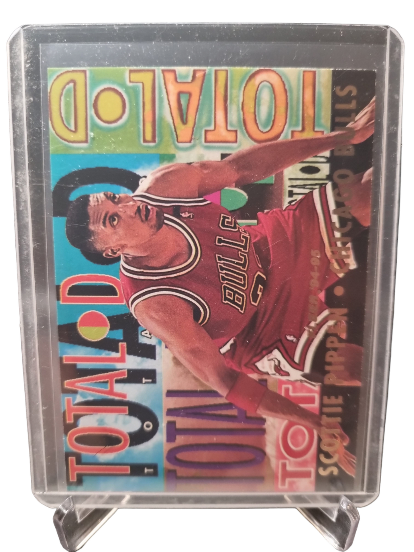 1994-95 Fleer #7 of 10 Scottie Pippen Total D