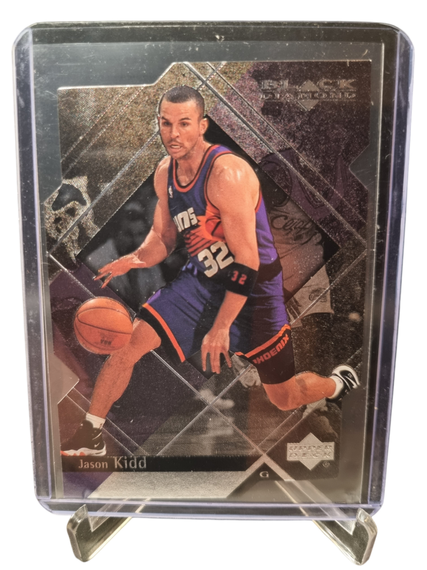 2000 Upper Deck #64 Jason Kidd Black Diamond Die Cut