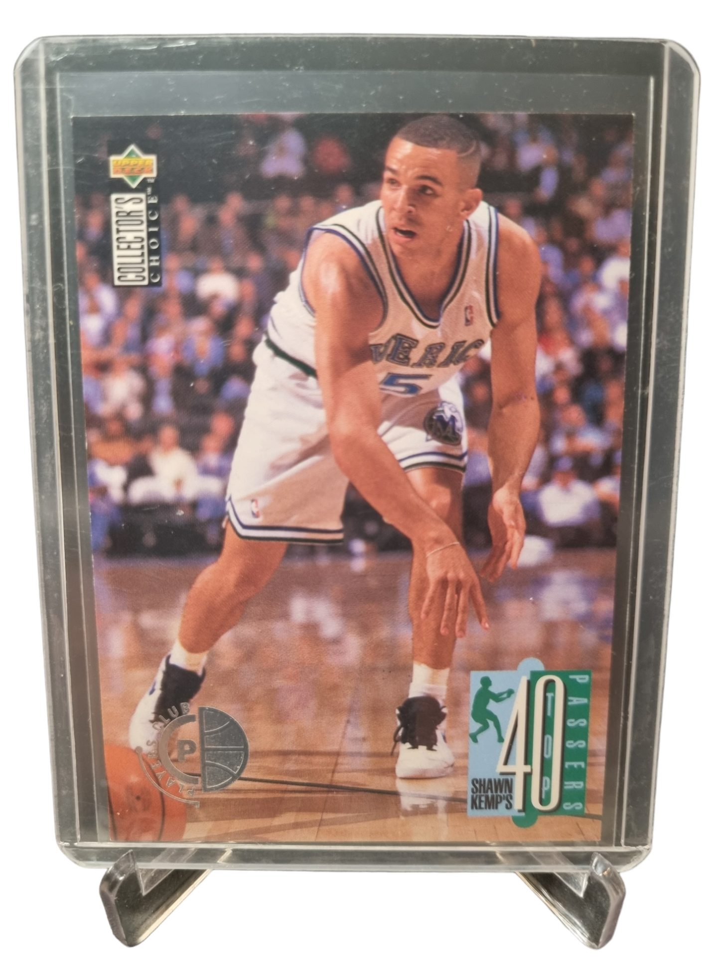 1995 Upper Deck #407 Jason Kidd Shawn Kemps 40 Top Passers Players Club