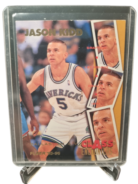 1995-96 Fleer #6 of 40 Jason Kidd Class Encounters