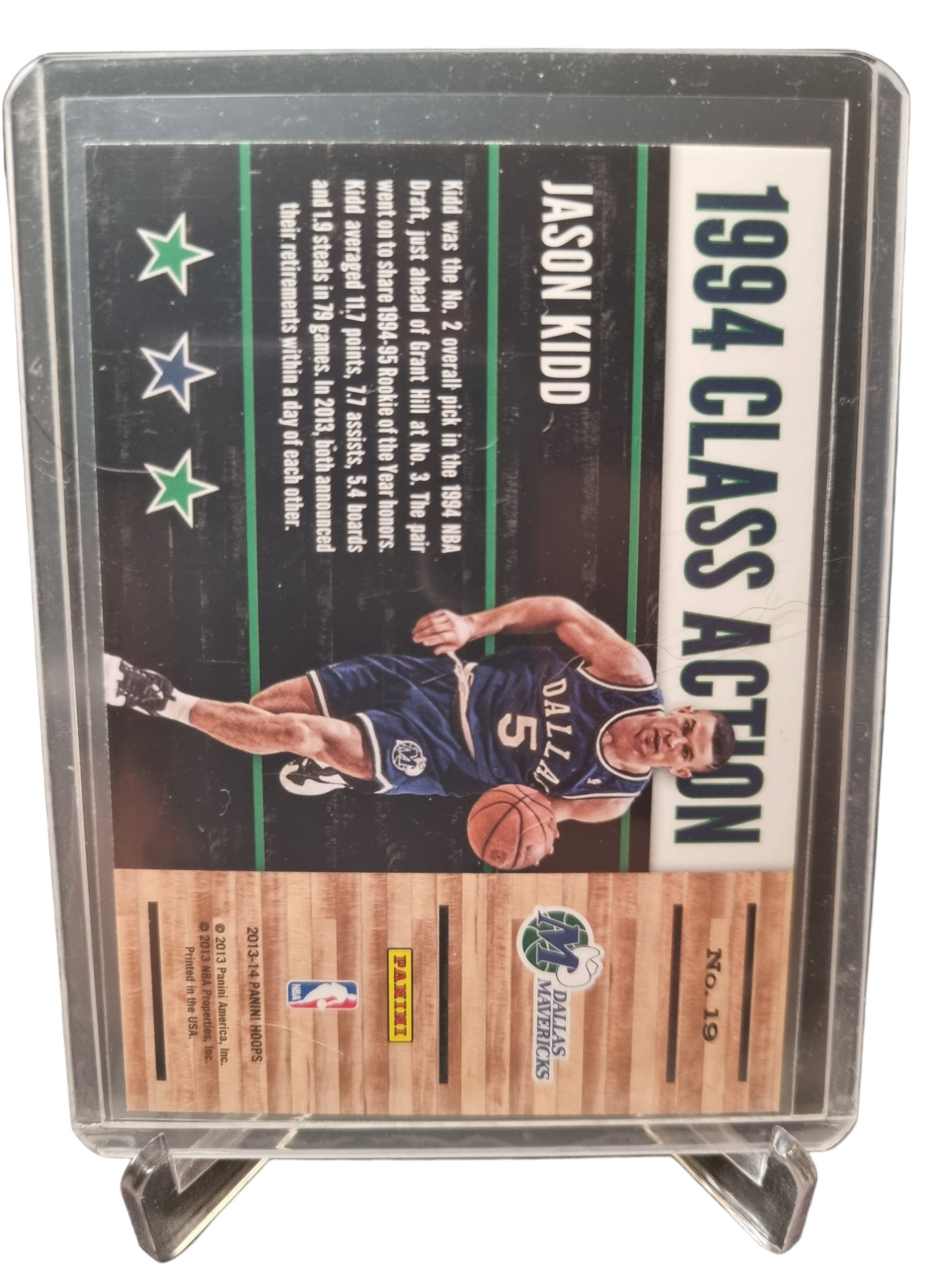 2013-14 Panini Hoops #19 Jason Kidd Class 1994 Action