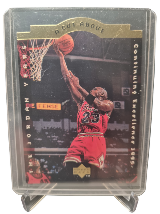 1996 Upper Deck # CA10 Michael Jordan A Cut Above