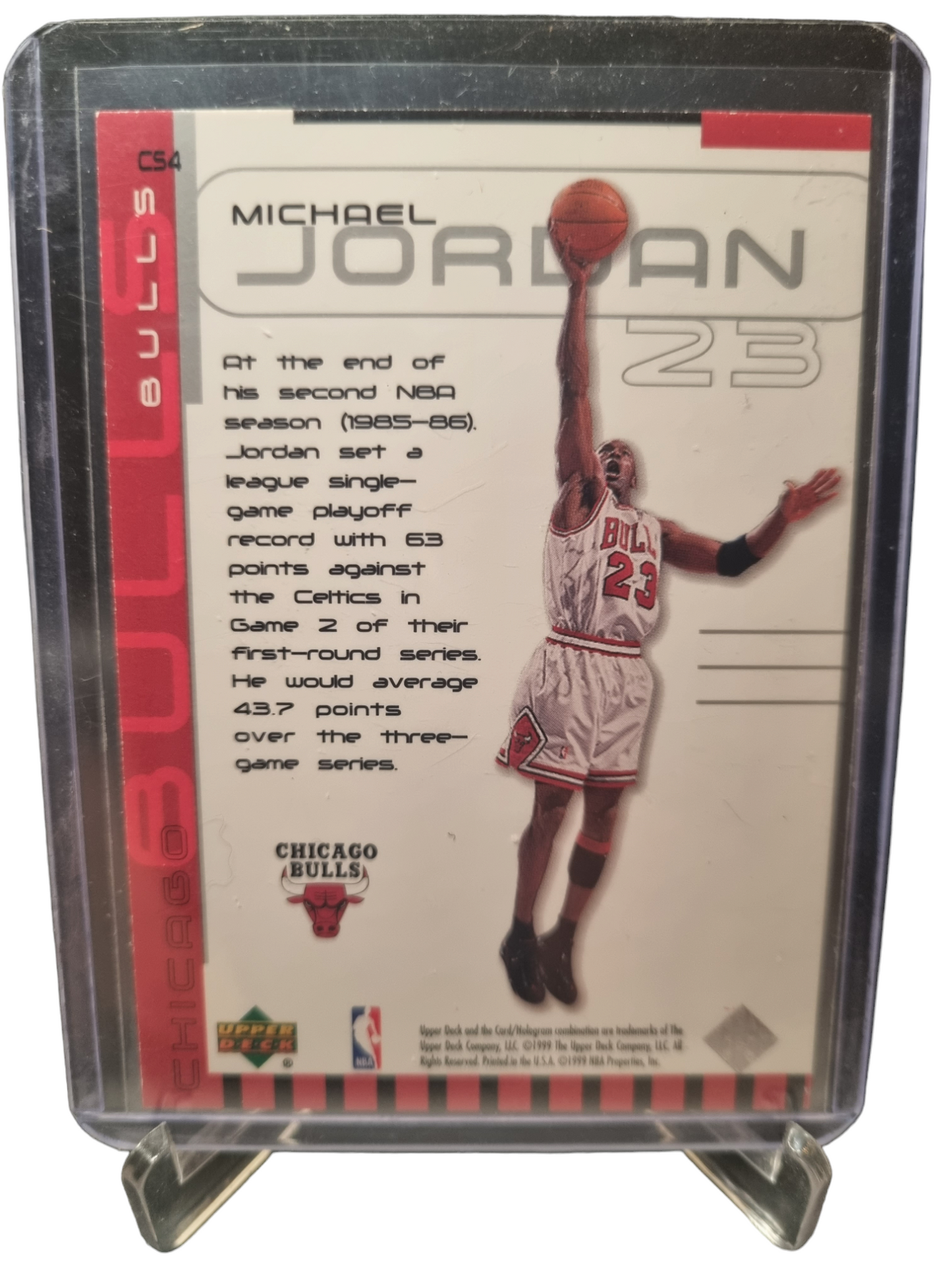 1999 Upper Deck #CS4 Michael Jordan Center Stage