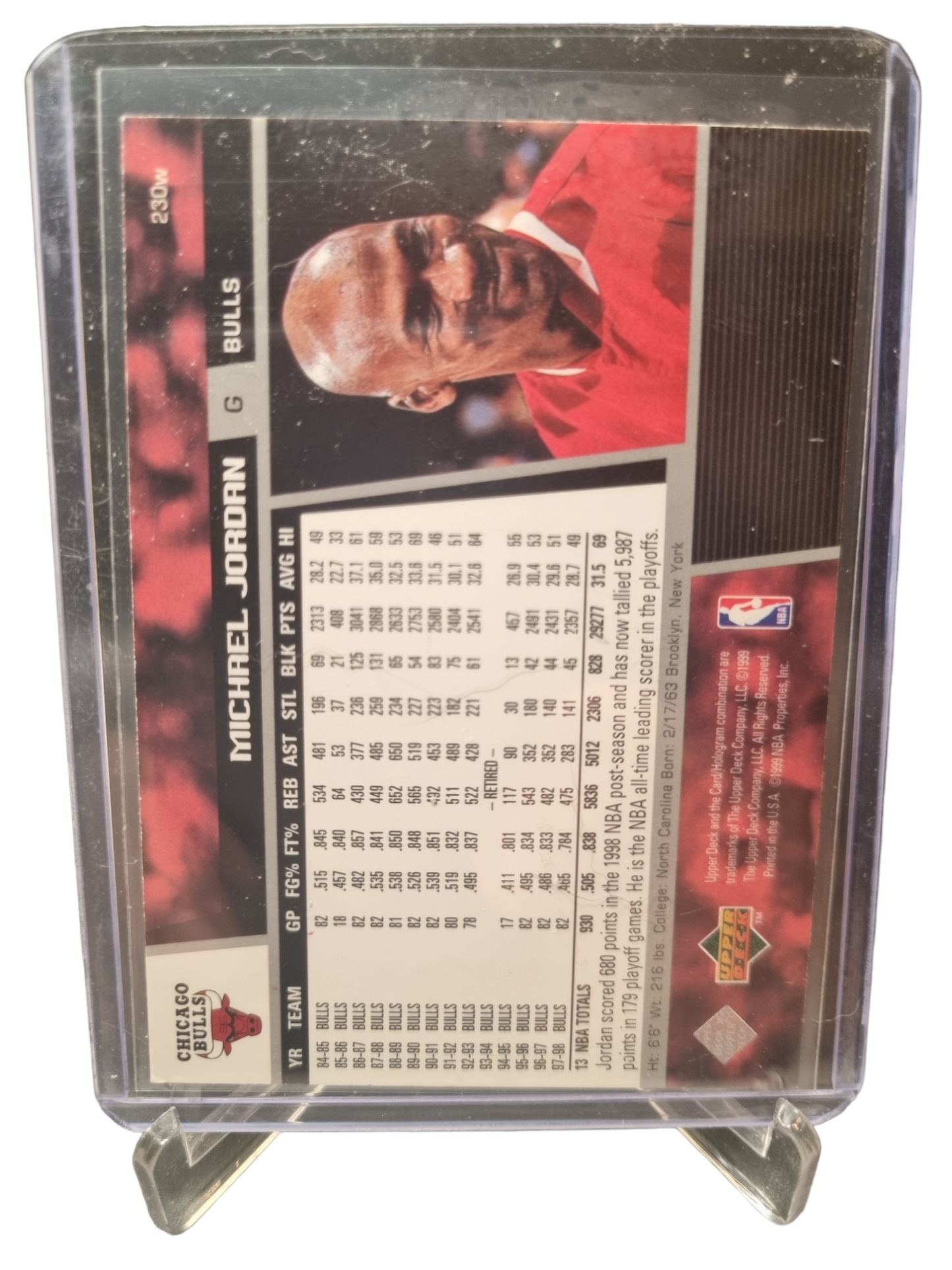 1999 Upper Deck #230w Michael Jordan