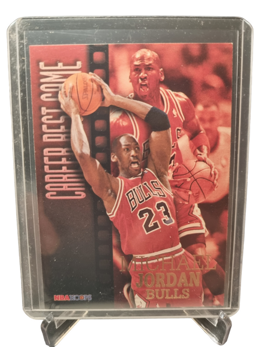 1997 Hoops #335 Michael Jordan Career Best Game