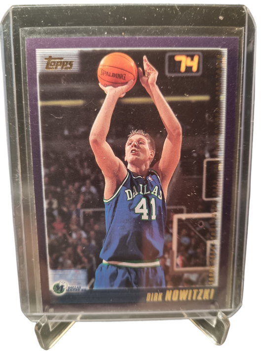 2000-01 Topps #16 Dirk Nowitzki