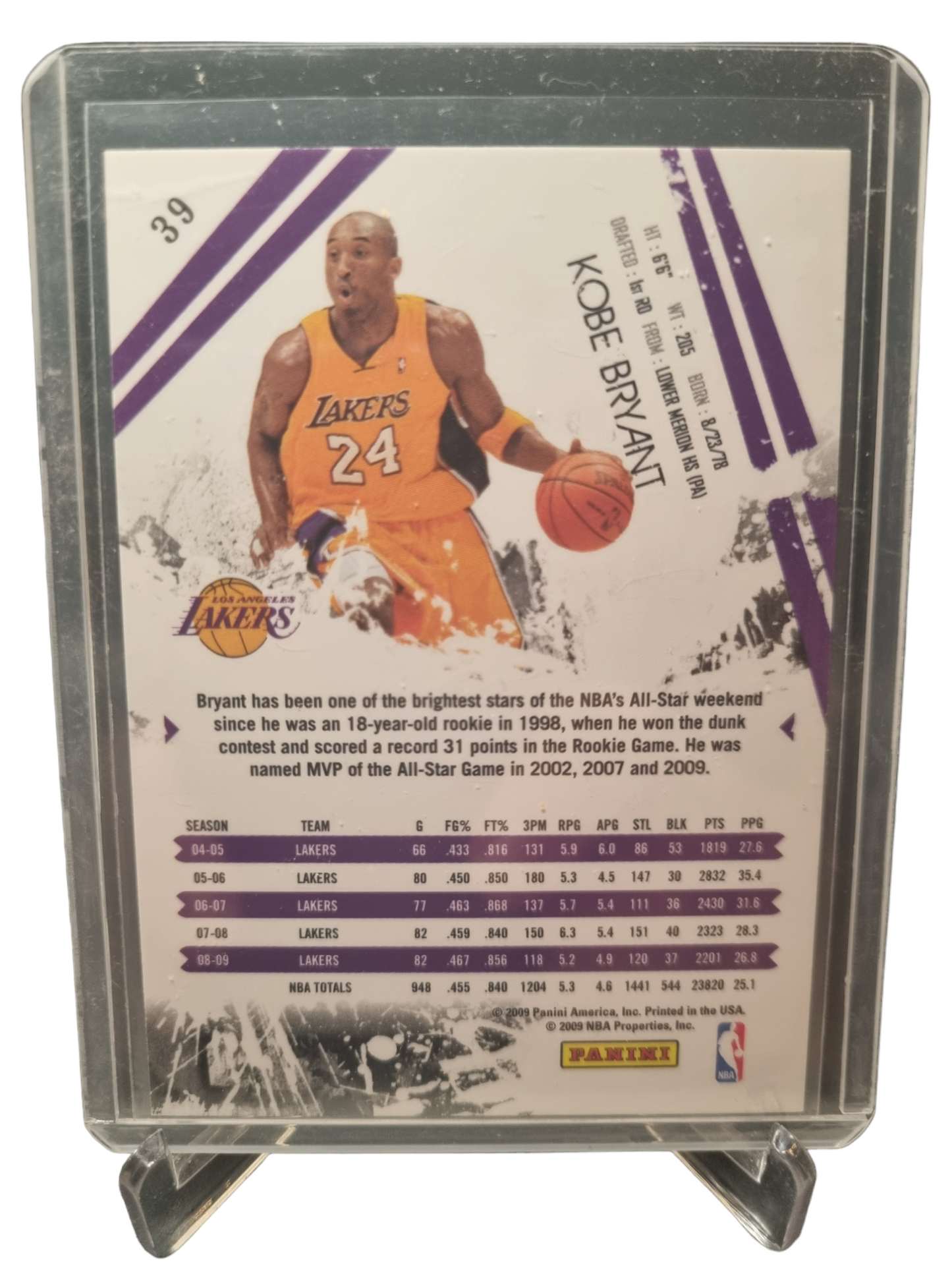 2000 Panini #39 Kobe Bryant