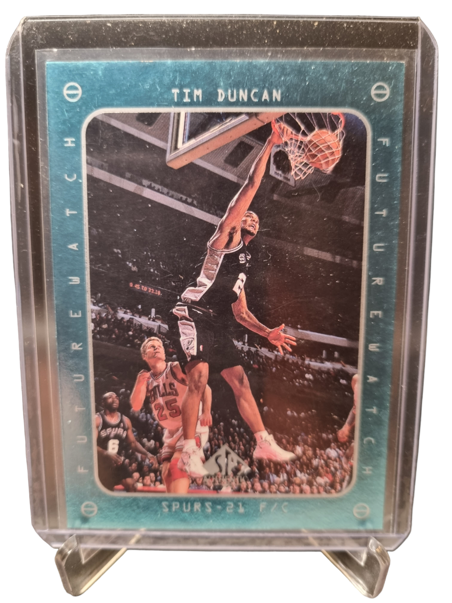 1998 Upper Deck #165 Tim Duncan Rookie Card SP Authentic