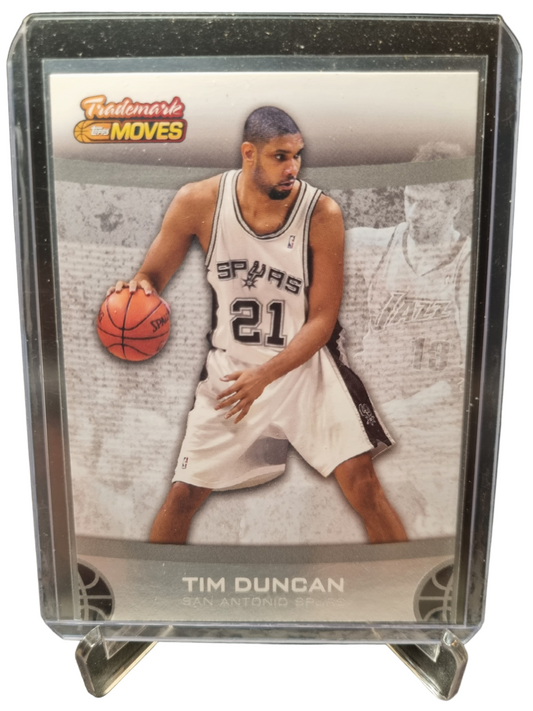 2007 Topps #10 Tim Duncan Trademark Moves