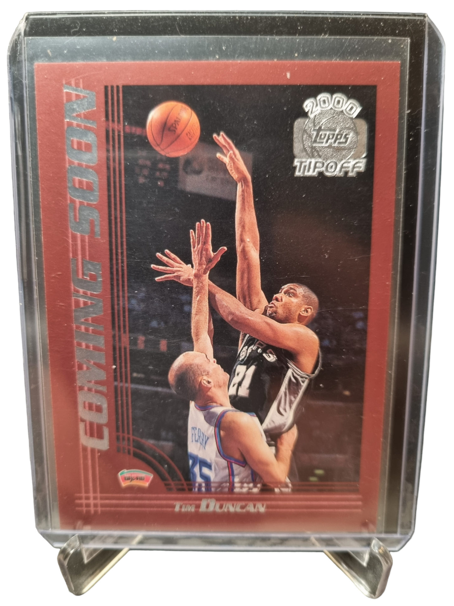 2000 Topps #155 Tim Duncan Topps Tip Off