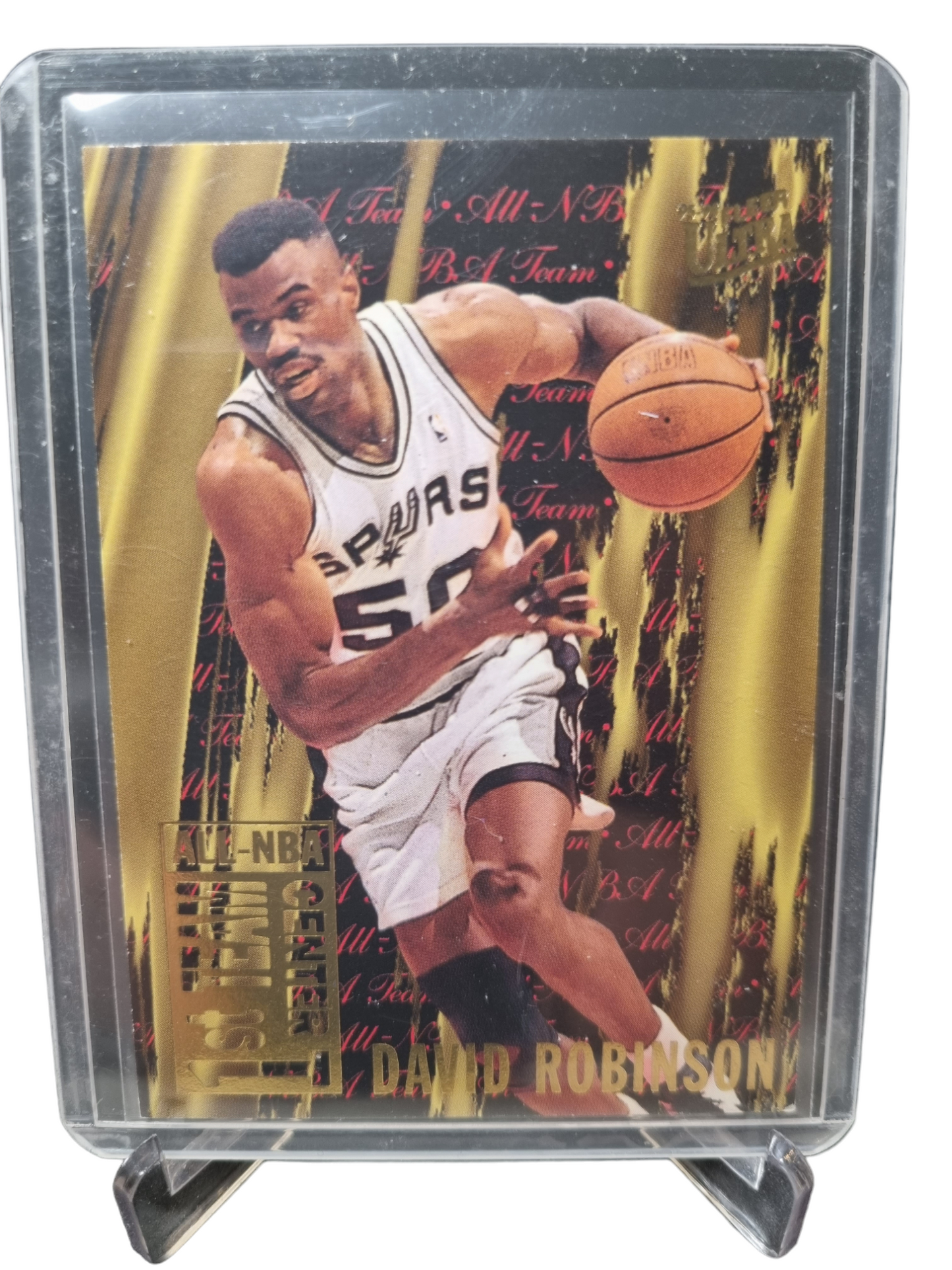 1995-96 Fleer Ultra #4 of 15 David Robinson 1st Team All-NBA