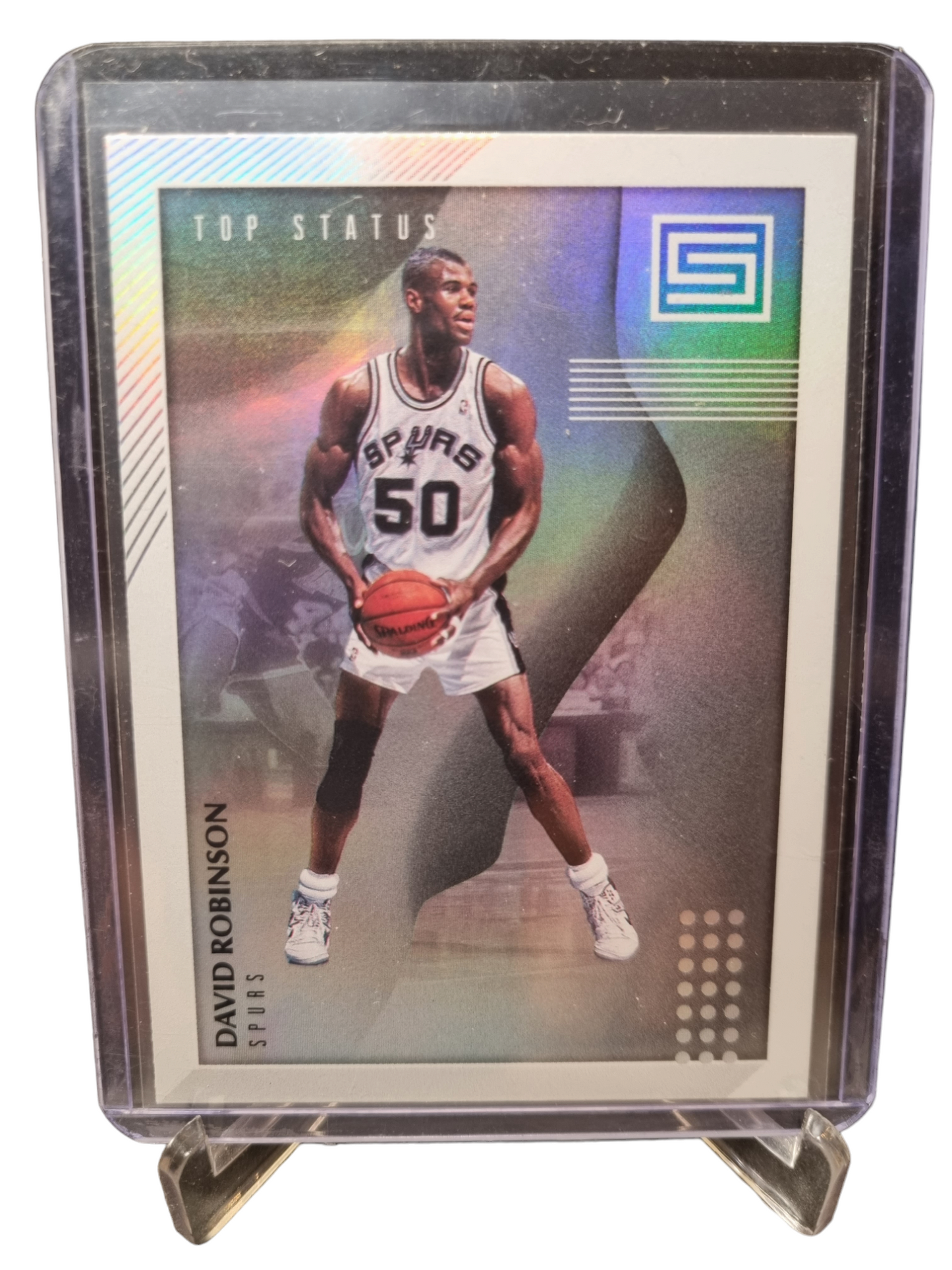 2018-19 Panini Status #1 David Robinson Top Status Silver