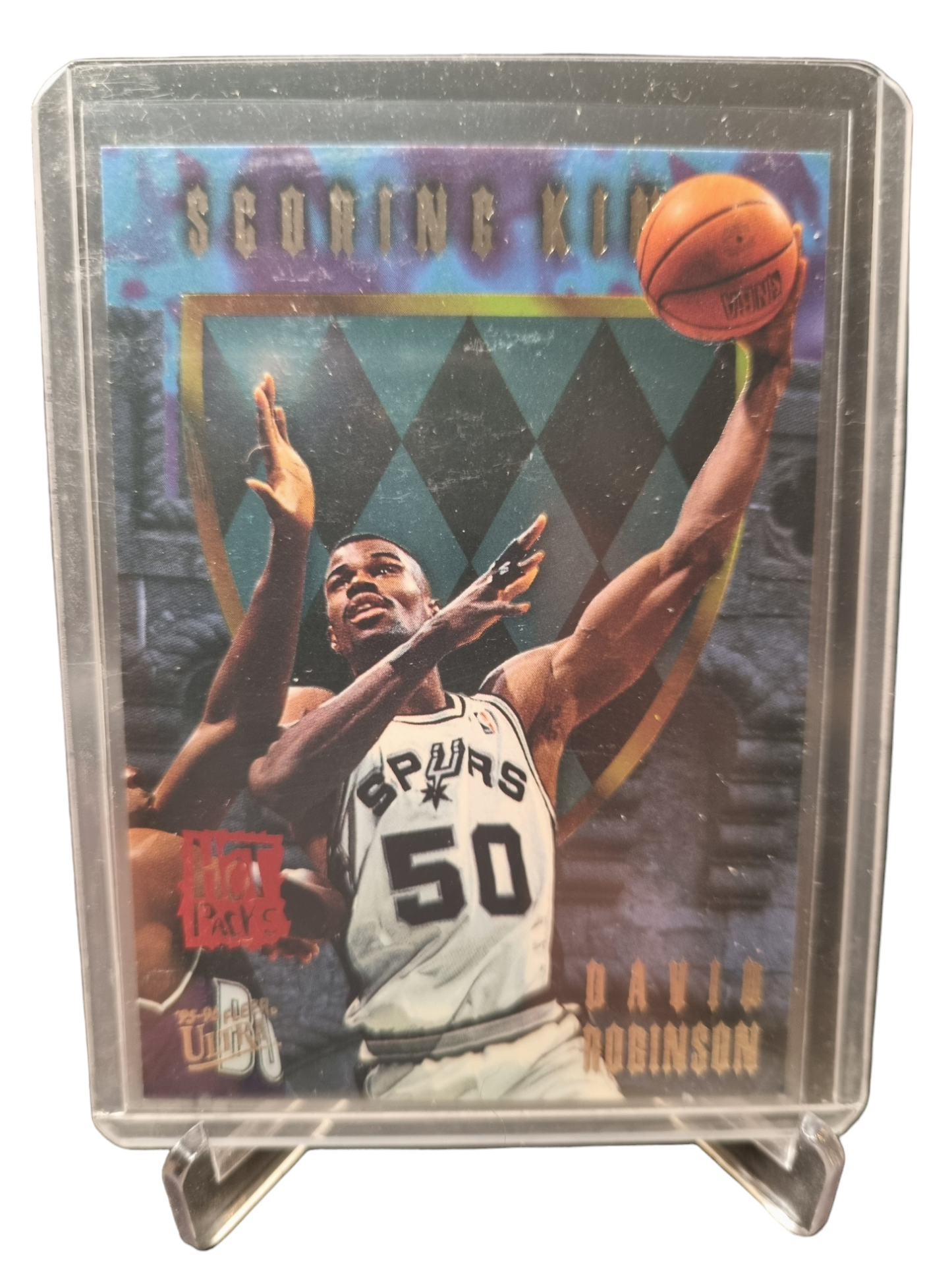 1994-95 Fleer Ultra #10 of 12 David Robinson Scoring Kings Hot Packs