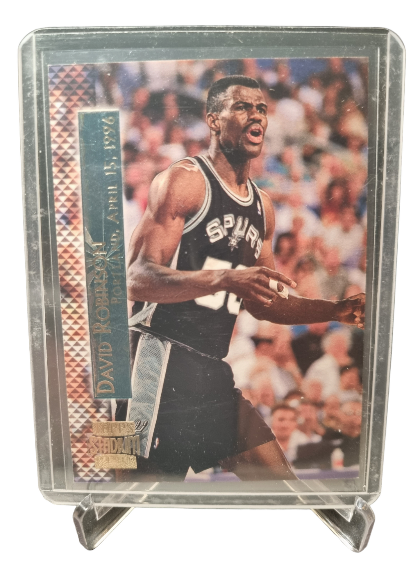 1996 Topps Stadium Club #SM8 David Robinson Shining Moments